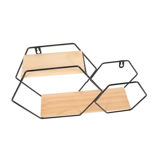 iplusmile Hexagonales Wandregal Schwebendes Design Platzsparend und Robust Vielseitig für Wohnzimmer Schlafzimmer Bad zur Stilvollen Aufbewahrung und Dekoration iplusmile Hexagonales Wandregal Schwebendes Design Platzsparend und Robust Vielseitig für Wohnzimmer Schlafzimmer Bad zur Stilvollen Aufbewahrung und Dekoration von iplusmile
