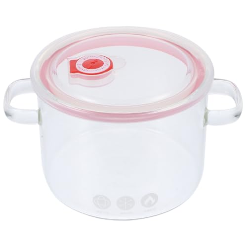 iplusmile Hitzebeständiger Glas kochtopf mit Doppelgriffen Transparent Großer Fassungsvermögen Suppentopf für Herd zum Schmoren und Kochen von Suppen und Eintöpfen iplusmile Hitzebeständiger Glas kochtopf mit Doppelgriffen Transparent Großer Fassungsvermögen Suppentopf für Herd zum Schmoren und Kochen von Suppen und Eintöpfen von iplusmile
