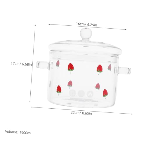 iplusmile Hitzebeständiger Glas kochtopf mit Glasdeckel und Doppelgriffen Transparenter Glastopf für Herd und Elektro keramikherd Vielseitiger Suppentopf zum Kochen von Nudeln und iplusmile Hitzebeständiger Glas kochtopf mit Glasdeckel und Doppelgriffen Transparenter Glastopf für Herd und Elektro keramikherd Vielseitiger Suppentopf zum Kochen von Nudeln und von iplusmile