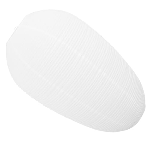 iplusmile Japanischer Papierlampenschirm Weiß Reispapier Lampenschirm Wohnzimmer Schlafzimmer Pendelleuchte Deckenleuchte Japanisches Design Stilvolle Wohnraumdeko von iplusmile