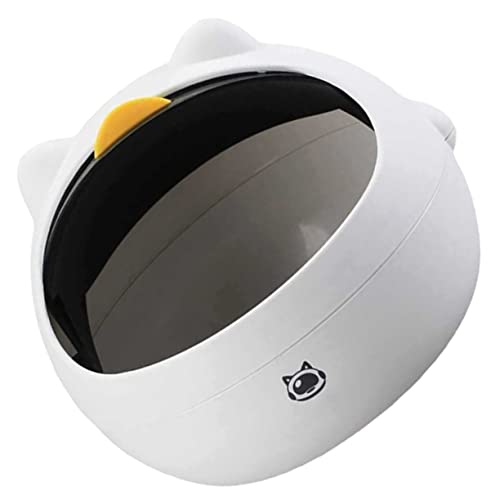 iplusmile Kleiner Cartoon Mülleimer aus PP für Schreibtisch Kleiner Abfalleimer mit Deckel für Büro Zuhause und Schule Dekorativer Tischmülleimer iplusmile Kleiner Cartoon Mülleimer aus PP für Schreibtisch Kleiner Abfalleimer mit Deckel für Büro Zuhause und Schule Dekorativer Tischmülleimer von iplusmile