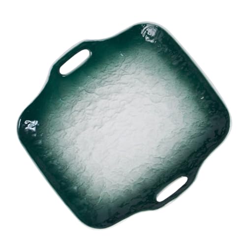 iplusmile Keramik Backblech mit Doppelgriffen Quadratisch Vielseitig als Servierplatte Dessert und Salatteller Hitzebeständig Ergonomisch für Küche Restaurant Haushalt Geeignet iplusmile Keramik Backblech mit Doppelgriffen Quadratisch Vielseitig als Servierplatte Dessert und Salatteller Hitzebeständig Ergonomisch für Küche Restaurant Haushalt Geeignet von iplusmile