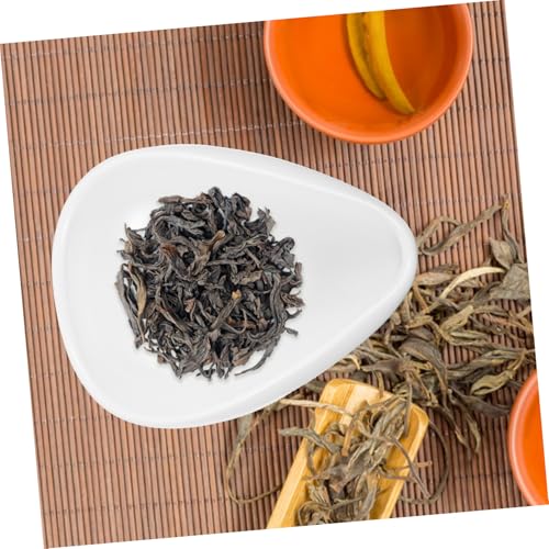 iplusmile Keramik Teeschaufel Weiß für Losen Tee Dosierlöffel Ergonomisch Geformt Vielseitig Einsetzbar für Tee Kaffee Küche Teezubehör für Zuhause Teestuben Hotels Restaurants von iplusmile