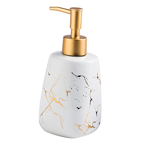 iplusmile Druckpumpflasche Keramikseifenspender Für Badezimmer Und Küche Nachfüllbar Für Seife Shampoo Lotion Duschgel Einfach Zu Bedienen Reinigen iplusmile Druckpumpflasche Keramikseifenspender Für Badezimmer Und Küche Nachfüllbar Für Seife Shampoo Lotion Duschgel Einfach Zu Bedienen Reinigen von iplusmile