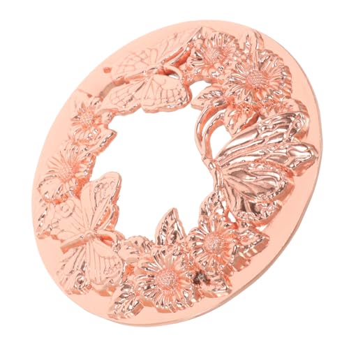 iplusmile Kerzenständer Abdeckung Filigranem Design Hitzebeständig Und Staubdicht Für Aromatherapie Rosé Kerzenzubehör Für Zuhause von iplusmile