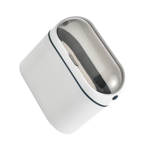 iplusmile Kleiner Hängender Mülleimer mit Klappdeckel Wandmontierbarer Abfalleimer aus Robustem Kunststoff für Küche und Bad Platzsparender Tischabfallbehälter von iplusmile