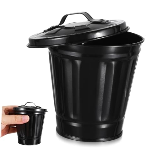 iplusmile Kleiner Leichter Tisch Mülleimer mit Deckel Kreativer Stabiler Abfallbehälter aus Vielseitig als Blumentopf Nutzbar Kompakt für Wohnzimmer Büro und Schreibtisch Geeignet iplusmile Kleiner Leichter Tisch Mülleimer mit Deckel Kreativer Stabiler Abfallbehälter aus Vielseitig als Blumentopf Nutzbar Kompakt für Wohnzimmer Büro und Schreibtisch Geeignet von iplusmile