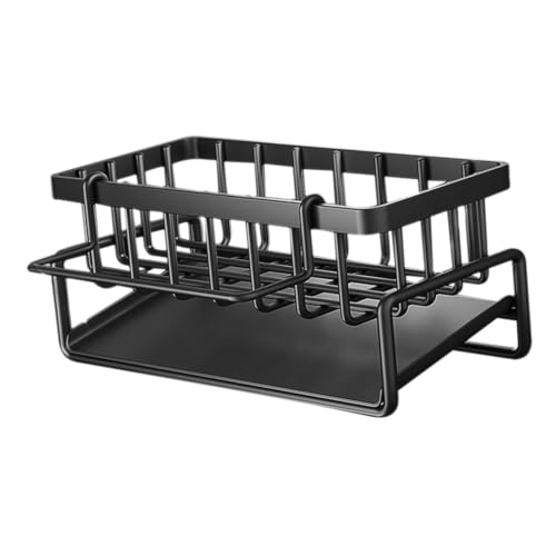 iplusmile Küchenspüle Organizer mit Schwammhalter und Abtropffunktion Multifunktionales Ablagefach für Schwamm Seife Spültuch und Bürste Platzsparend Leicht Einfache Montage Schwarz iplusmile Küchenspüle Organizer mit Schwammhalter und Abtropffunktion Multifunktionales Ablagefach für Schwamm Seife Spültuch und Bürste Platzsparend Leicht Einfache Montage Schwarz von iplusmile