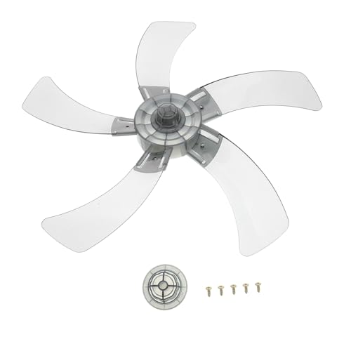 iplusmile Kunststoff Lüfterblätter Ersatz für Standventilator Robuster und Leiser Ventilatorflügel für Wand Tisch und Bodenventilator Starke und Gleichmäßige Luftzirkulation von iplusmile