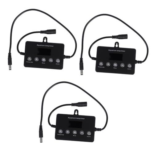iplusmile 3stücke Aquarium Controller Mit Timer-funktion Intelligente Dimmer-steuerung Für Aquarienbeleuchtung Schwarz Mit Lcd-display Mehrdimensionales Dimmlicht Sanfte Helligkeit Kompakt iplusmile 3stücke Aquarium Controller Mit Timer-funktion Intelligente Dimmer-steuerung Für Aquarienbeleuchtung Schwarz Mit Lcd-display Mehrdimensionales Dimmlicht Sanfte Helligkeit Kompakt von iplusmile