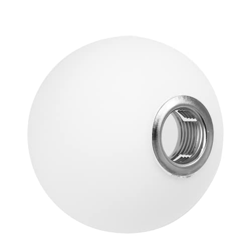 iplusmile 8cm Lampenschirm Kugel aus Glas - Mattiertes Retro Design als Ersatzschirm für Deckenleuchte, Pendelleuchte & Tischlampe - Perfekte Dekoration für Vintage und Modernes Wohnen​​ von iplusmile