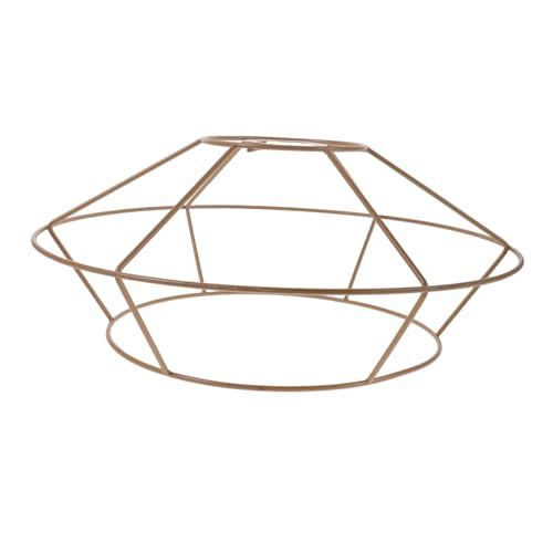 iplusmile Lampshade Cage aus Robustem Metall für DIY Lichtschirme Kompakter Leichter Lampenschirmrahmen Stilvoller Metallhalter für Decken Tischlampen in Wohn- Esszimmer und Schlafzimmer iplusmile Lampshade Cage aus Robustem Metall für DIY Lichtschirme Kompakter Leichter Lampenschirmrahmen Stilvoller Metallhalter für Decken Tischlampen in Wohn- Esszimmer und Schlafzimmer von iplusmile