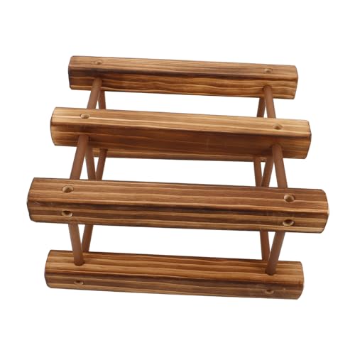 iplusmile Massivholz Weinflaschenregal Weinregal Weinständer Weinflaschenständer Thekenweinregal Für Wohnzimmer Esszimmer Bar Schnapsflaschenhalter Weinflaschenhalter Weinorganizer von iplusmile