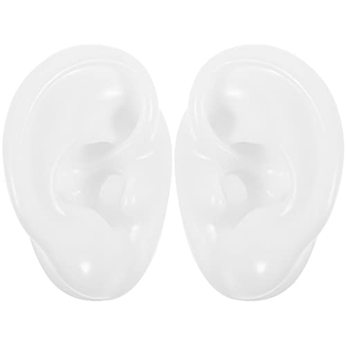 iplusmile Menschliches Ohr Authentische Modell Weiß Künstliche Silikon Praktische Ohr Modell für Medical Home Office Unterricht Werkzeug von iplusmile