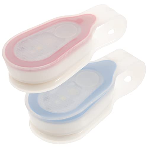 iplusmile 2stücke Clip Taschenlampe Sicherheitslicht Für Nachtaktivitäten Zum Laufen Radfahren Und Outdoor-sportarten Helle Tragbare Und Langlebige Beleuchtung von iplusmile