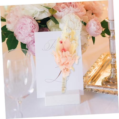 iplusmile Mini Trockenblumenstrauß Getrocknete Blüten für Vase Deko DIY Landschaftsdeko Boho Stil Leicht Luxuriös Frische Farben für Zuhause Büro Hochzeit Party von iplusmile