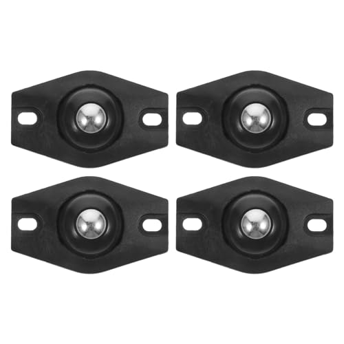 iplusmile Möbelrolle 4 Stücke Selbstklebende Lenkrollen Mini Kugelrollen n Rollenrad 360 Grad Räder r Transportrollen Möbel Roller Set Mülleimer Aufbewahrungsbox Boxen Lenkrollen Für Möbel von iplusmile