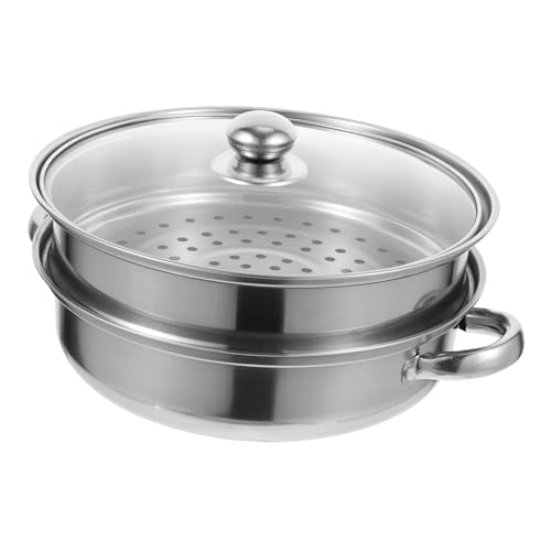 iplusmile Multifunktionaler Dampfgarer mit Deckel Doppelwandiger Robuster Küchensteamer für Gemüse Fisch und Meeresfrüchte Spülmaschinenfest Platzsparend und Leicht zu Reinigen iplusmile Multifunktionaler Dampfgarer mit Deckel Doppelwandiger Robuster Küchensteamer für Gemüse Fisch und Meeresfrüchte Spülmaschinenfest Platzsparend und Leicht zu Reinigen von iplusmile