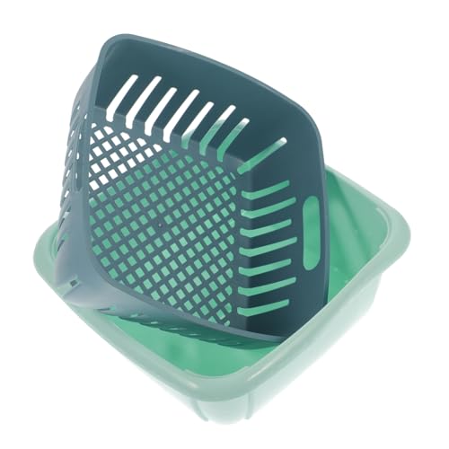 iplusmile Multifunktionaler Doppellagiger Abtropfkorb aus Lebensmittelechtem Kunststoff Wandmontierbar Leicht Robust für Obst und Gemüsewaschen Effiziente Entwässerung und Aufbewahrung iplusmile Multifunktionaler Doppellagiger Abtropfkorb aus Lebensmittelechtem Kunststoff Wandmontierbar Leicht Robust für Obst und Gemüsewaschen Effiziente Entwässerung und Aufbewahrung von iplusmile