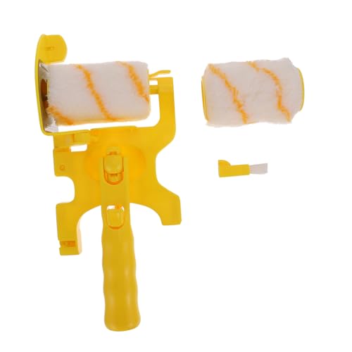 iplusmile Multifunktionaler Farbroller mit Langem Griff Gestell Weiche Pinsel Praktische Wand und für Wandfarbe Fensterrahmen Decke Möbel DIY Malerwerkzeug für Anfänger und Profis von iplusmile