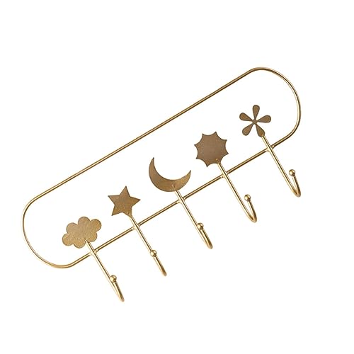 iplusmile Multifunktionales Wandkleiderhaken Regal Goldfarben Wandgarderobe für Kleidung Hüte Schlüssel Handtücher Flur Badezimmer Schlafzimmer Büro iplusmile Multifunktionales Wandkleiderhaken Regal Goldfarben Wandgarderobe für Kleidung Hüte Schlüssel Handtücher Flur Badezimmer Schlafzimmer Büro von iplusmile