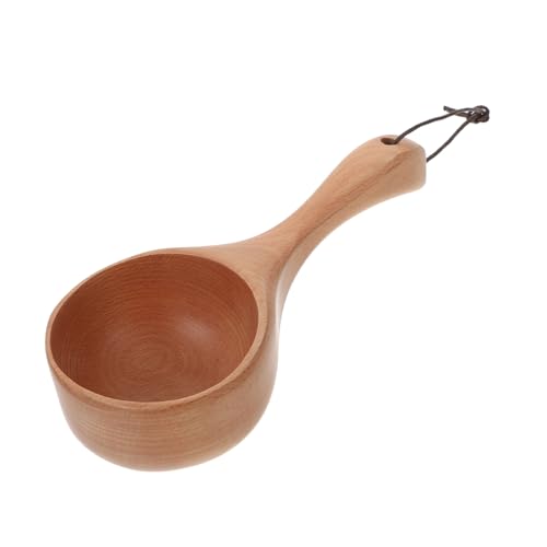 iplusmile Multipurpose Holzlöffel mit Ergonomischem Griff Hitzebeständiger Wasserschöpfer und Kochlöffel Kratzfrei für Pfannen als Sauna Suppenlöffel Praktisches Küchenutensil für Zuhause iplusmile Multipurpose Holzlöffel mit Ergonomischem Griff Hitzebeständiger Wasserschöpfer und Kochlöffel Kratzfrei für Pfannen als Sauna Suppenlöffel Praktisches Küchenutensil für Zuhause von iplusmile