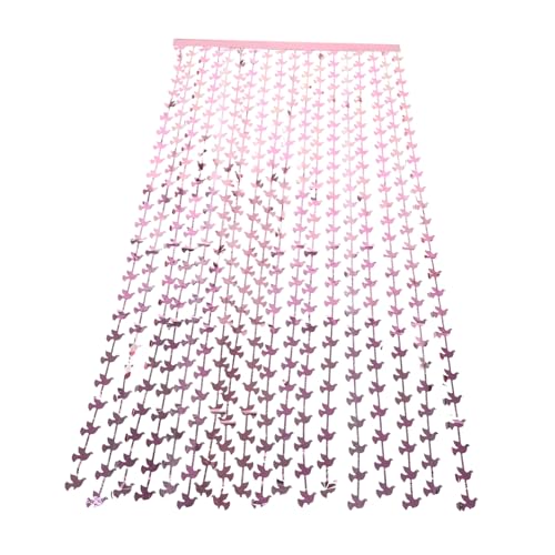 iplusmile Peace Dove Tinsel Vorhang Hochzeit Deko Weicher Lichtdurchlässiger Wiederverwendbar Vielseitiger Hintergrund für Party Shower und Festliche Raumgestaltung von iplusmile