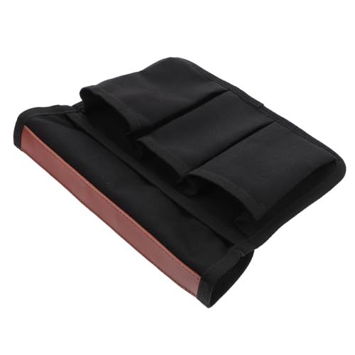 iplusmile Portable Armrest Pouch aus Robustem Baumwollstoff für Campingstuhl Stabile Befestigung an Armlehne Leichte Multifunktionale Aufbewahrungstasche Kompakt und Praktisch für Outdoor von iplusmile