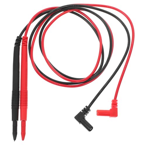 iplusmile Multimeter Messleitungen 1000v 10a Prüfspitzen Gummi Kabel Für Multimeter Tester Tragbare Messleitungen Mit Spezialspitze Zubehör Für Elektro Tests von iplusmile