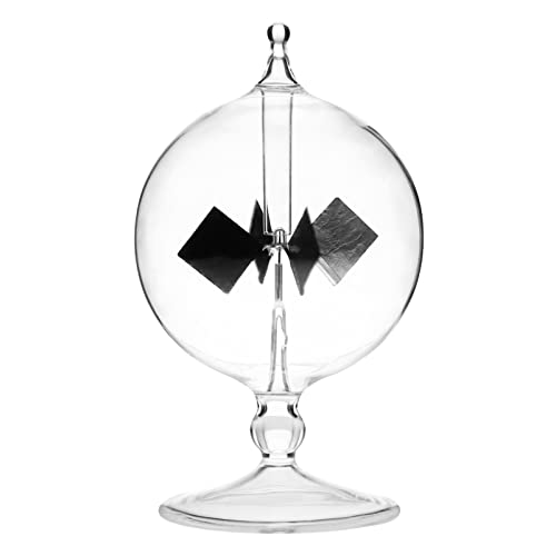 iplusmile Radiometer für Krookes, Kristall, Solarradiometer, Solarradiometer, Glas, Windmühle, Glas, Windmühle, Glas, für Bürodekoration von iplusmile