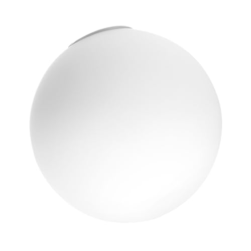 iplusmile Runder Glasschirm Einflammig Deckenlampe Lampenschirm Glaskugel Ersatzschirm für Hängelampe Fassungslicht Cover von iplusmile