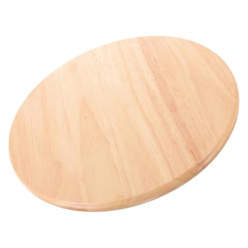 iplusmile Runder Holzhocker Sitz Ersatz Sitzfläche aus Robuste Runde Holzplatte als Sitzteil für Küchen und Kantinenhocker Langlebiges Holzstuhl Zubehör für Zuhause und Gastronomie von iplusmile