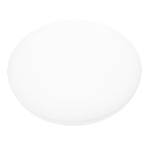 iplusmile Rundes Deckenlampen-abdeckkappe aus Kunststoff Led-lampenschirm-alternative mit Sicherem Sockel und Drehverschluss Passend für Küche Flur Balkon Minimalistisches Design Einfache von iplusmile
