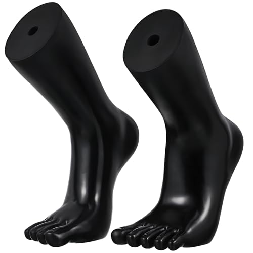 iplusmile Schaufensterpuppe Fußmodell - 2 Stück Schaufensterpuppe Erwachsene Füße Knöchel - Mannequin-Fußständer für Socken Knöchelarmband iplusmile Schaufensterpuppe Fußmodell - 2 Stück Schaufensterpuppe Erwachsene Füße Knöchel - Mannequin-Fußständer für Socken Knöchelarmband von iplusmile