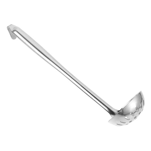 iplusmile Schöpflöffel mit Haken Lange Tiefe Suppenkelle Dicker Gelochter Küchenlöffel Ergonomischer Griff zum Servieren von Sauce und Suppen Geeignet für Hot Pot Buffet Gastronomie iplusmile Schöpflöffel mit Haken Lange Tiefe Suppenkelle Dicker Gelochter Küchenlöffel Ergonomischer Griff zum Servieren von Sauce und Suppen Geeignet für Hot Pot Buffet Gastronomie von iplusmile