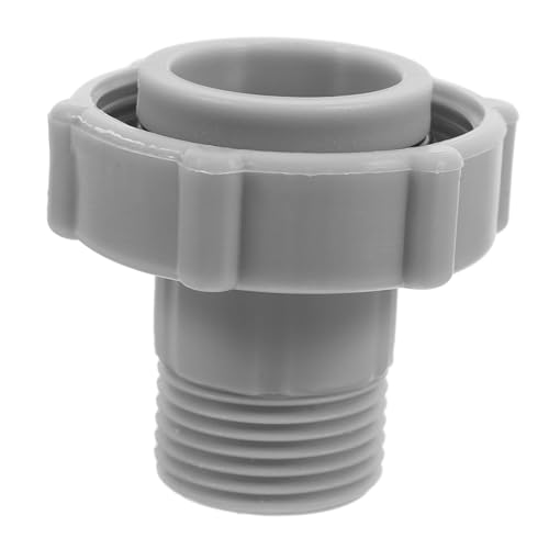 iplusmile Schwimmbadverbindung Abflussanschluss Für Schwimmbecken Ablaufanschluss Poolauslassarmaturen Pool Ersatzteile Poolreinigungsgeräte Poolablauf Poolsaugköpfe PVC Grey von iplusmile