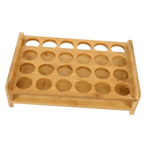 iplusmile Shotglashalter aus Holz Schnapsglas Organizer Serviertablett für Whiskey Brandy Bar Party Geschenkidee für Whiskyliebhaber Freunde von iplusmile