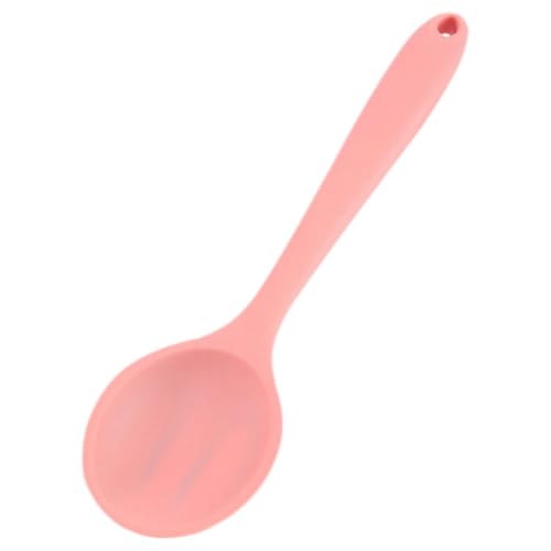 iplusmile Silikonlöffel für Küche Hitzebeständig Antihaft Ergonomischer Griff zum Rühren und Servieren von Suppen und Salaten Robuste Küchenutensilien Rosa iplusmile Silikonlöffel für Küche Hitzebeständig Antihaft Ergonomischer Griff zum Rühren und Servieren von Suppen und Salaten Robuste Küchenutensilien Rosa von iplusmile