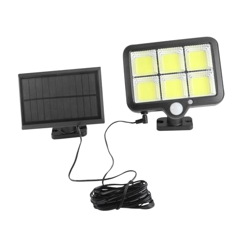 iplusmile Solar Sensor Wandlampe Split Cob Außenlampe mit Bewegungssensor und Funktionen Verlängerungskabel Schwarz iplusmile Solar Sensor Wandlampe Split Cob Außenlampe mit Bewegungssensor und Funktionen Verlängerungskabel Schwarz von iplusmile
