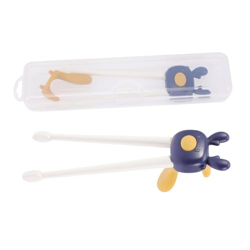 iplusmile Trainingsstäbchen mit Niedlichen Cartoons Lernhilfe für Anfänger Verbessertes Hand Koordination Bpa Frei Inklusive Aufbewahrungsbox für Jungen und Mädchen von iplusmile