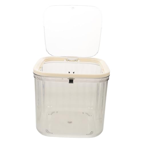 iplusmile Transparente Mini Abfalltonne mit Deckel für Schreibtische Kosmetiktische Küchen und Vielseitige Aufbewahrungslösung für Kleine Gegenstände iplusmile Transparente Mini Abfalltonne mit Deckel für Schreibtische Kosmetiktische Küchen und Vielseitige Aufbewahrungslösung für Kleine Gegenstände von iplusmile