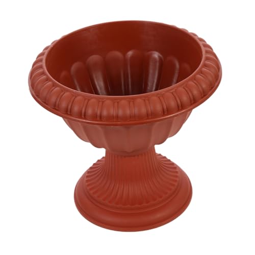 iplusmile Vintage Blumentopf Urnenpflanzer für draußen Behälter für Blumenarrangements Retro Gartenurne runder Pflanzer Pflanzenurnen im Freien Urnenblumentöpfe im Freien Plastik rot iplusmile Vintage Blumentopf Urnenpflanzer für draußen Behälter für Blumenarrangements Retro Gartenurne runder Pflanzer Pflanzenurnen im Freien Urnenblumentöpfe im Freien Plastik rot von iplusmile