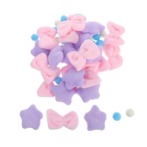 iplusmile Vorhänge Für Kinderzimmer Türvorhang Für Mädchen Wandbehang Mit DIY-Bowknot Plüschigem Fransen-luftschlangen Fenster-Dekoration Raumteiler Für Babyzimmer Party-Dekoration von iplusmile