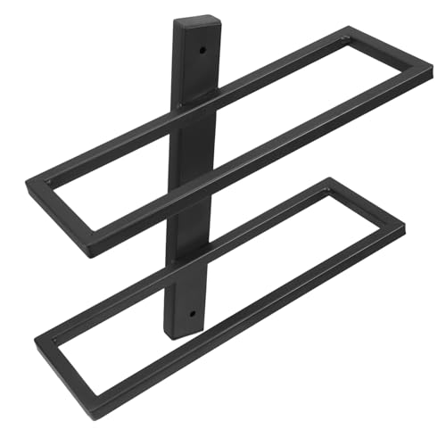 iplusmile Wand Weinregal aus Robustem Eleganter Dekorativer Flaschenhalter im Industriellen Stil Dual Tier Design mit Fächern für Platzsparende Aufbewahrung Küche und Bar iplusmile Wand Weinregal aus Robustem Eleganter Dekorativer Flaschenhalter im Industriellen Stil Dual Tier Design mit Fächern für Platzsparende Aufbewahrung Küche und Bar von iplusmile