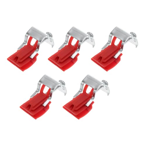 iplusmile Unterbau Spülbecken Clips, 5Pcs Waschbecken Spüle Montageklammern Küchenspülen Spüle Befestigungsklemme Accessoires Dish Stoffclips von iplusmile