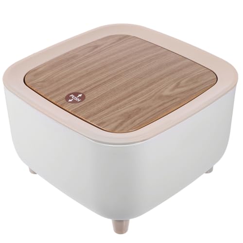 iplusmile Weißer Desktop mülleimer mit Deckel Kompakter Abfalleimer für Büro Schlafzimmer und Bad Stabiler Stand Praktischer Haushalts tischmülleimer für Zuhause und Arbeitsplatz iplusmile Weißer Desktop mülleimer mit Deckel Kompakter Abfalleimer für Büro Schlafzimmer und Bad Stabiler Stand Praktischer Haushalts tischmülleimer für Zuhause und Arbeitsplatz von iplusmile