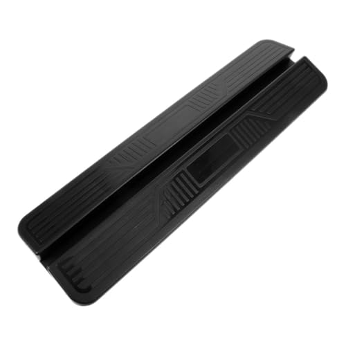 iplusmile Zaun Anti Rock Bretter Auffahrts Bordsteinrampe Rollstuhlrampe Türzugangsrampe Auffahrts Eingangsrampe Türübergangsrampe Verstellbare Schwellenrampe Rollerrampe Schwarz Pp von iplusmile