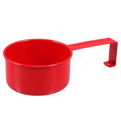 iplusmile hängender Löffel Haustiernahrung, die Löffel servieren Messbecher für Hundefutter Löffel zum Füttern von Haustieren Nudelschaufel aus Metall Reisschaufel Eisen rot iplusmile hängender Löffel Haustiernahrung, die Löffel servieren Messbecher für Hundefutter Löffel zum Füttern von Haustieren Nudelschaufel aus Metall Reisschaufel Eisen rot von iplusmile