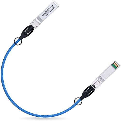ipolex 10G SFP+ Kupferkabel, Blau SFP+ DAC, 10GBASE-CU Direct Attach Kabel, 10Gb/s Passives Twinax Kabel Kompatibel für Cisco, Ubiquiti, Meraki, Mikrotik, Intel und mehr. 0,5-Meter. ipolex 10G SFP+ Kupferkabel, Blau SFP+ DAC, 10GBASE-CU Direct Attach Kabel, 10Gb/s Passives Twinax Kabel Kompatibel für Cisco, Ubiquiti, Meraki, Mikrotik, Intel und mehr. 0,5-Meter. von ipolex