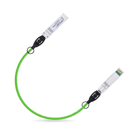 ipolex 10G SFP+ Kupferkabel, Grün SFP+ DAC, 10GBASE-CU Direct Attach Kabel, 10Gb/s Passives Twinax Kabel Kompatibel für Cisco, Ubiquiti, Meraki, Mikrotik, Intel und mehr. 0,5-Meter. ipolex 10G SFP+ Kupferkabel, Grün SFP+ DAC, 10GBASE-CU Direct Attach Kabel, 10Gb/s Passives Twinax Kabel Kompatibel für Cisco, Ubiquiti, Meraki, Mikrotik, Intel und mehr. 0,5-Meter. von ipolex